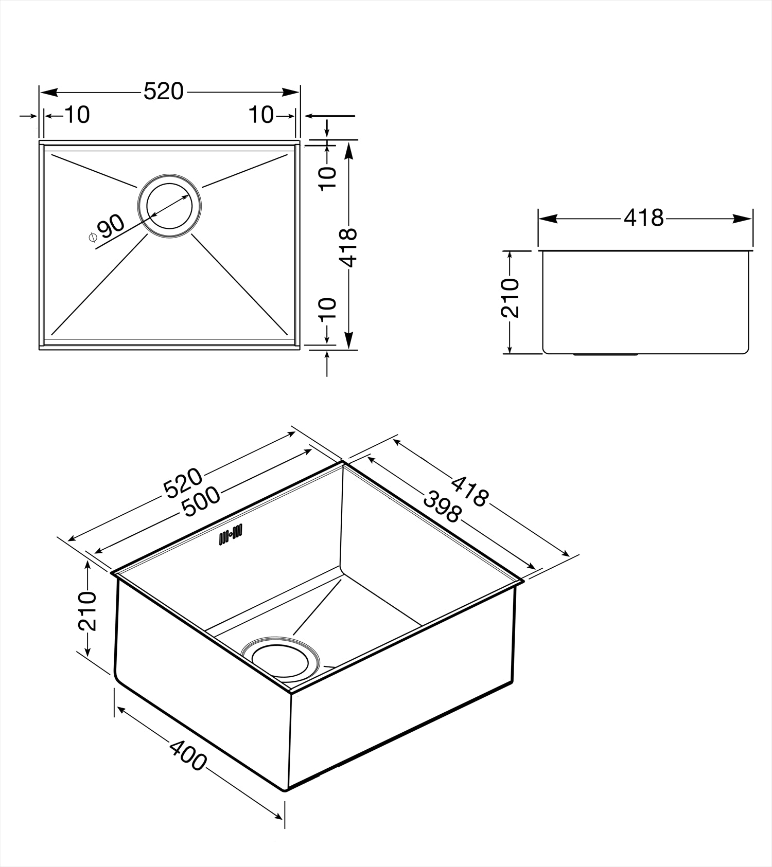 Smeg Quadra VSTQ50-2