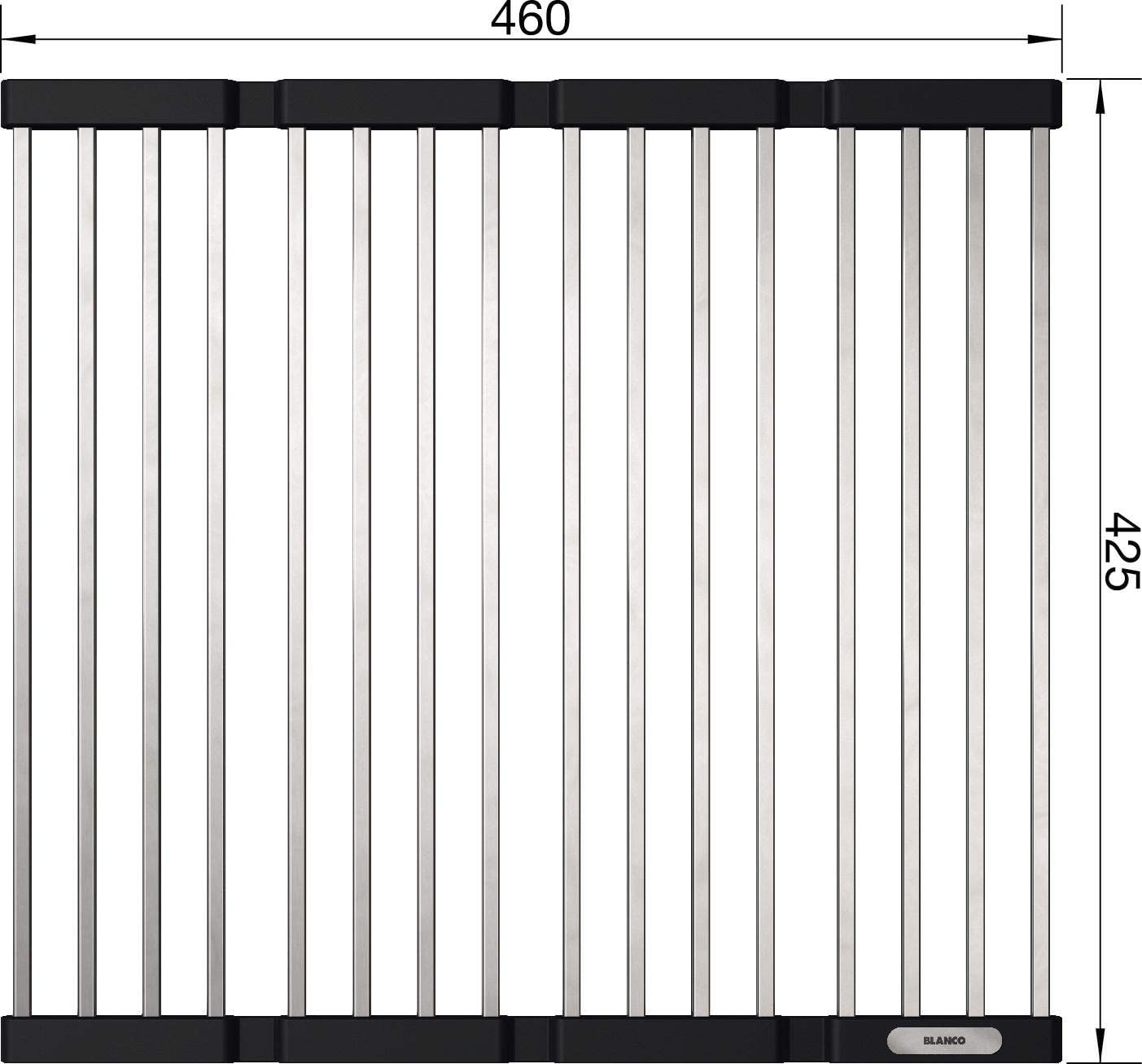 Blanco Egouttoir pliable en inox