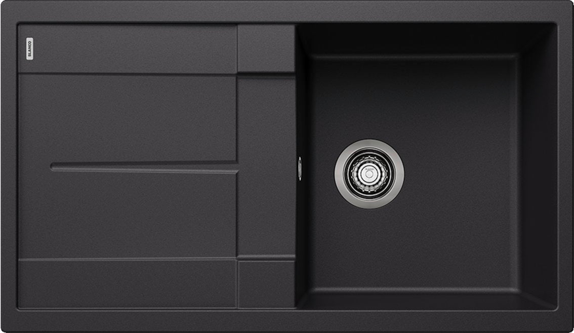Blanco Metra 5 S Silgranit – coloris Noir, vidage manuel