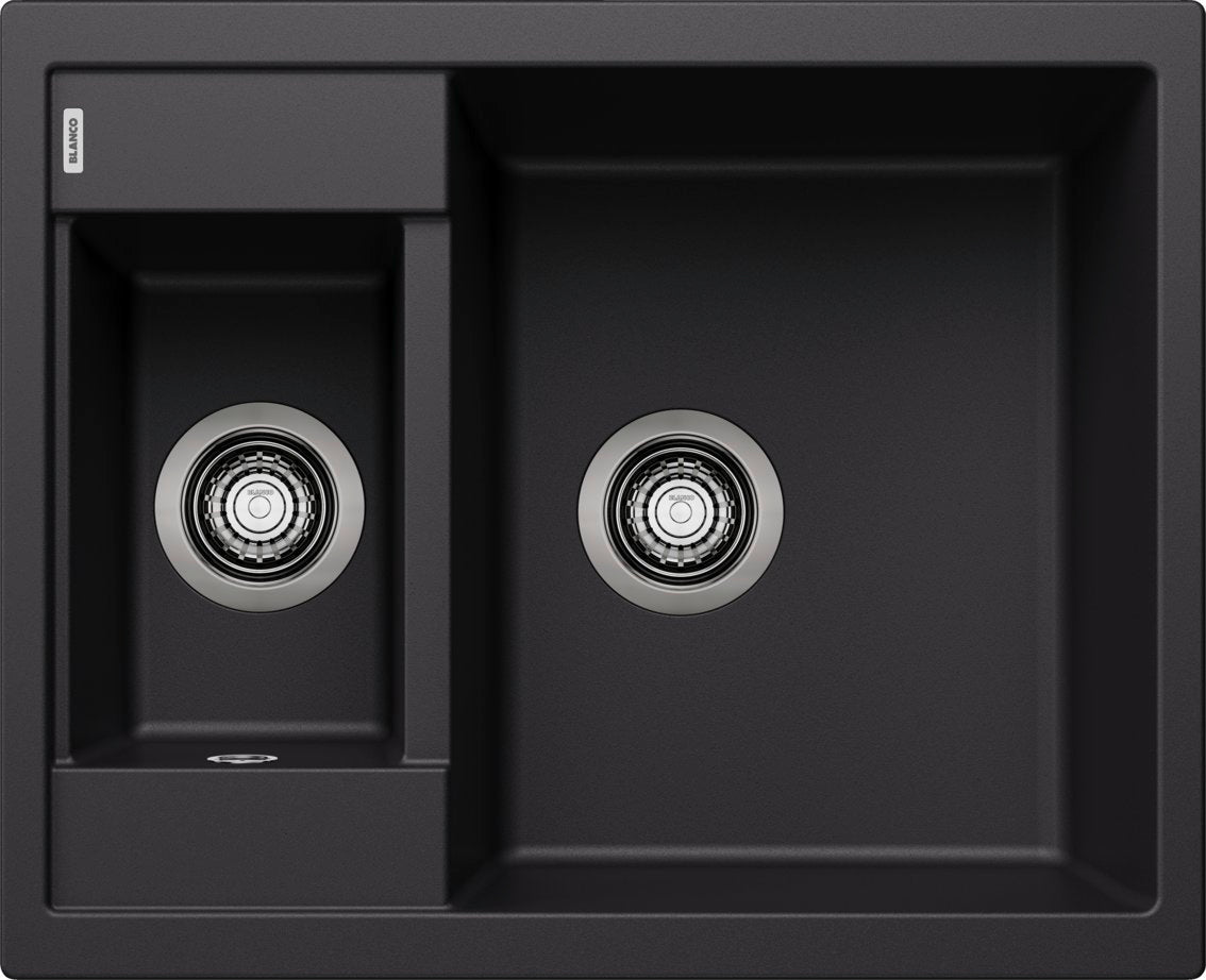 Blanco Metra 6 Silgranit – coloris Noir, vidage manuel