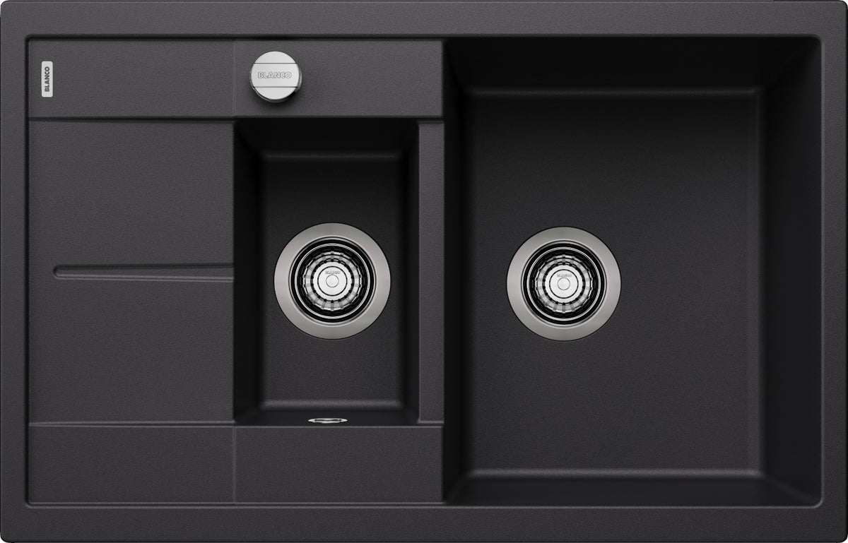 Blanco Metra 6 S Compact Silgranit – coloris Noir