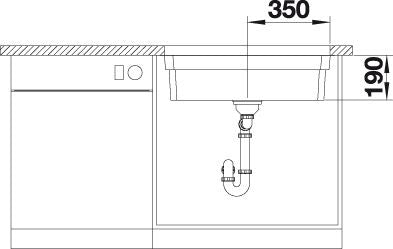 Blanco Etagon 700-U Inox InFino