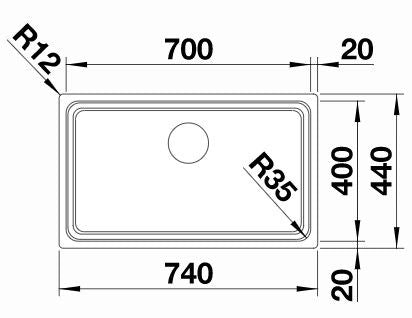 Blanco Etagon 700-IF Inox InFino