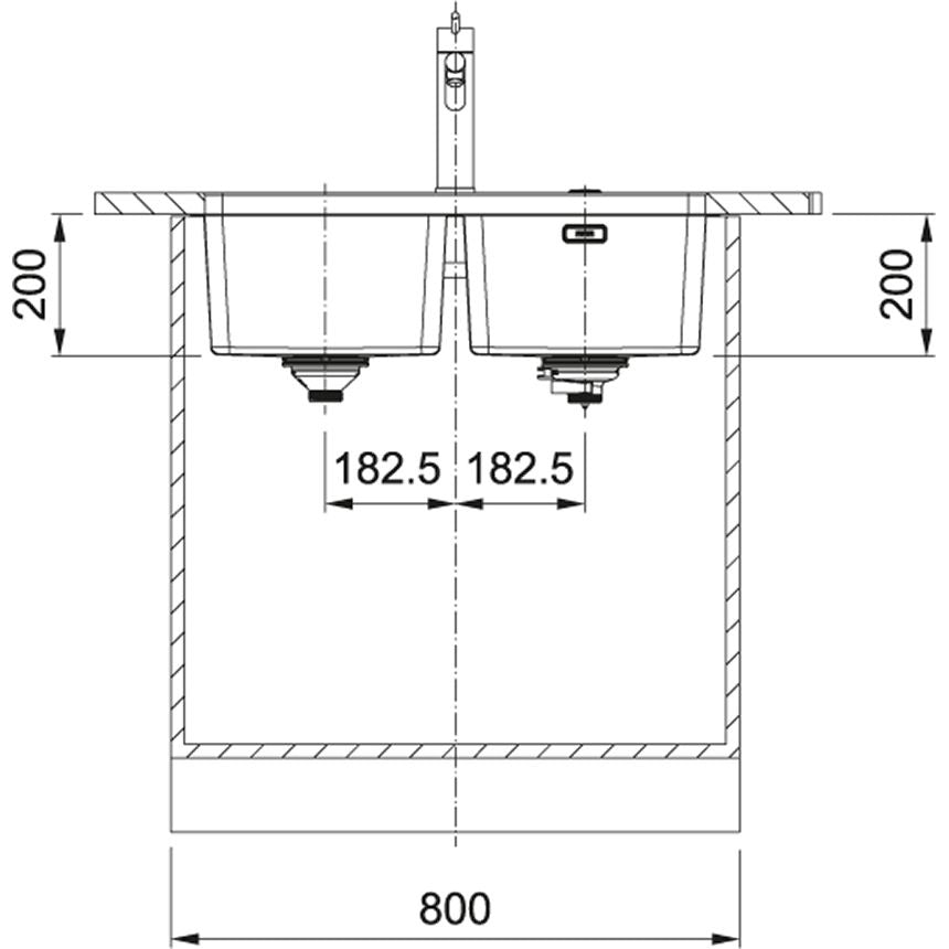 Franke Mythos Inox MYX120-34-34