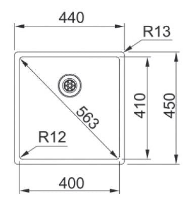 Franke Box BXX110-40