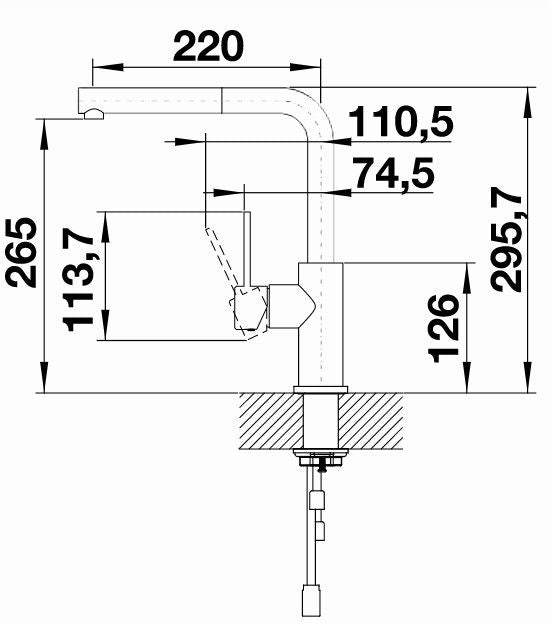Blanco Lanora-S Inox