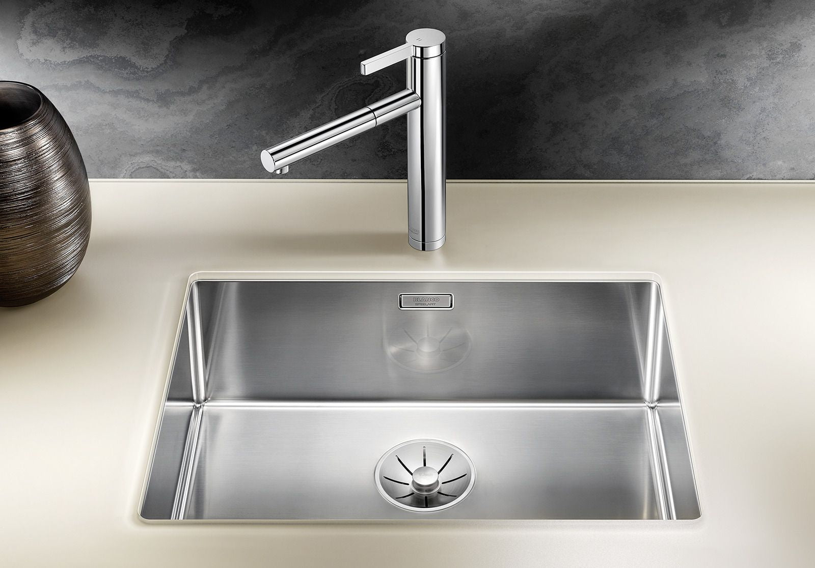 Blanco Claron 550-U Inox InFino