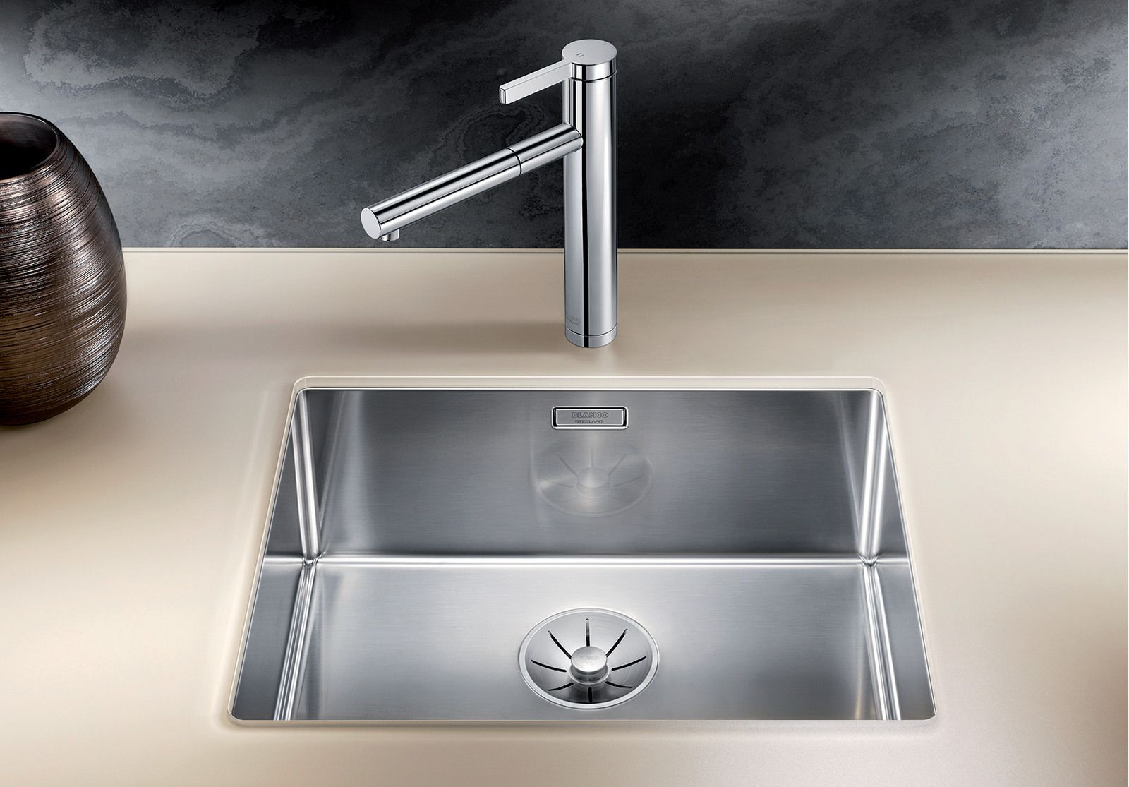 Blanco Claron 500-U Inox InFino