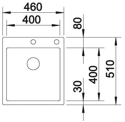 Blanco Claron 400-IF/A Durinox