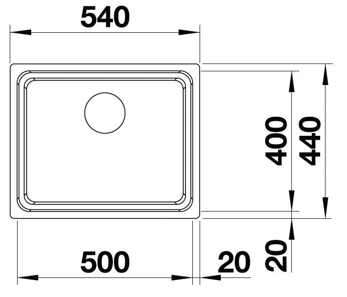 Blanco Etagon 500-IF Inox InFino