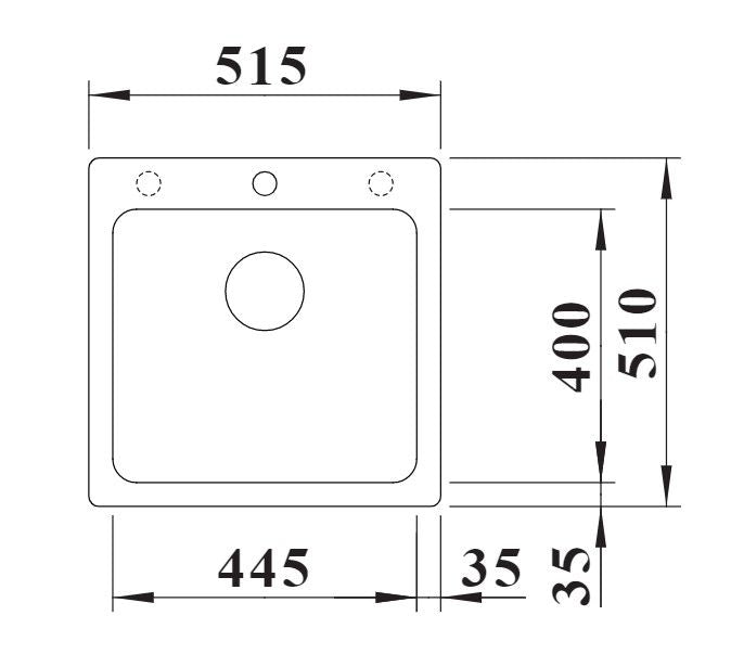 Blanco Naya 5 Silgranit