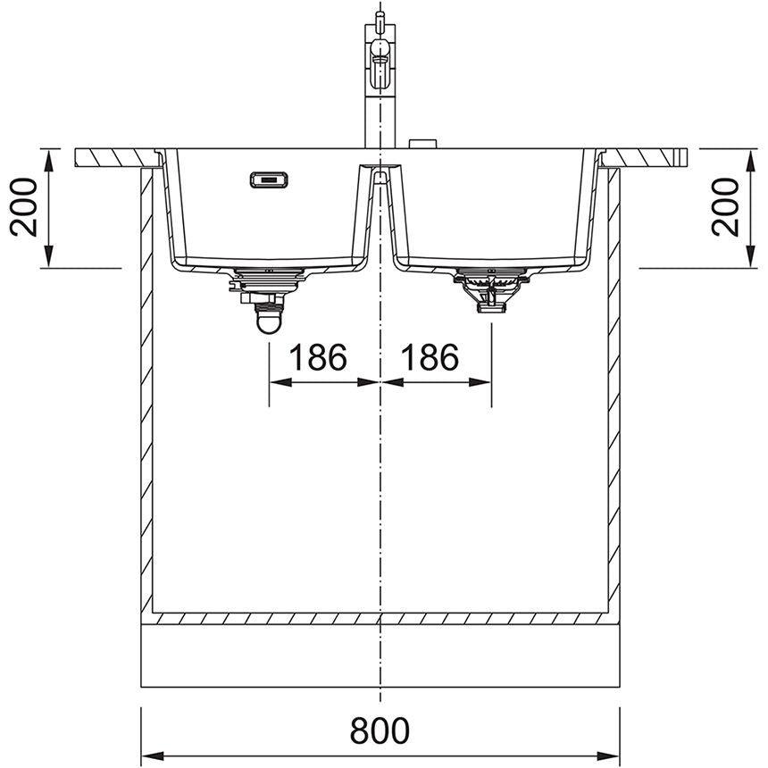 Franke Maris Fragranit+ MRG120-35-35
