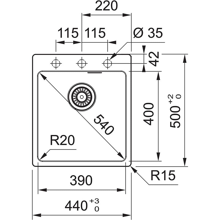 Franke Maris Fragranit+ MRG610-39