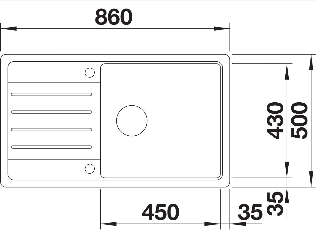 Blanco Legra XL 6S Silgranit