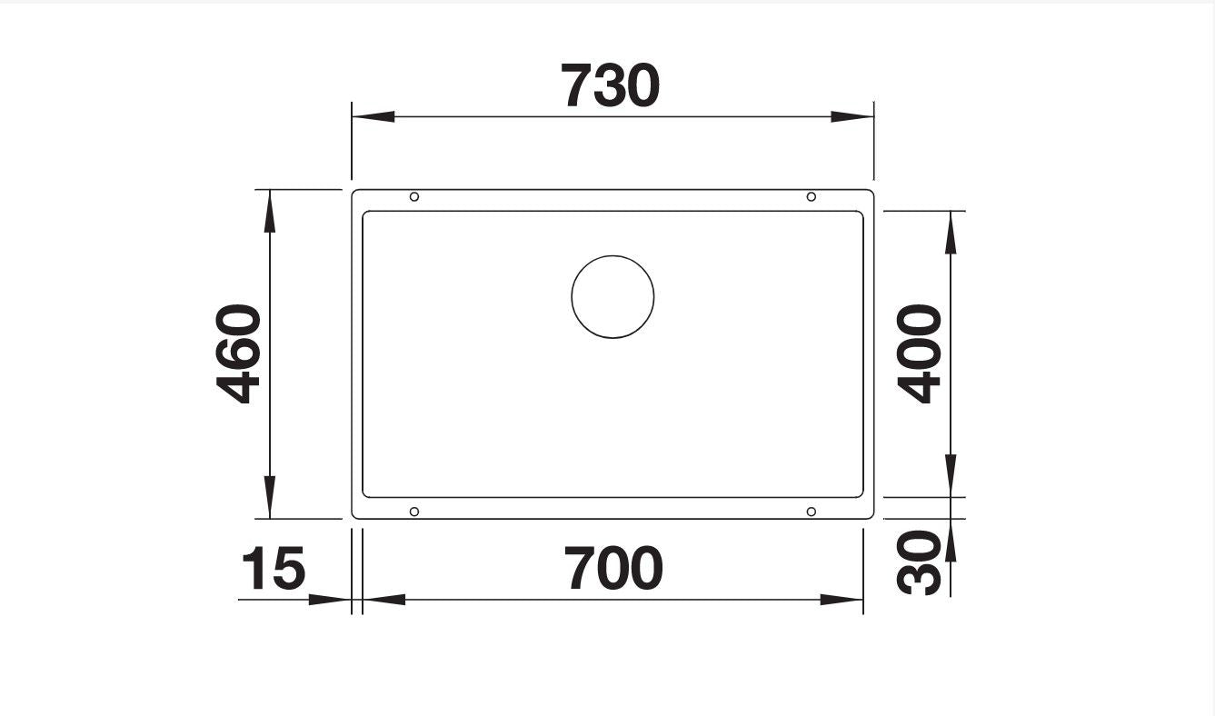 Blanco Rotan 700-U Silgranit