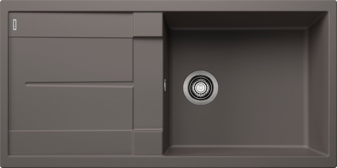 Blanco Metra XL 6S Silgranit – coloris Gris Volcan, vidage manuel