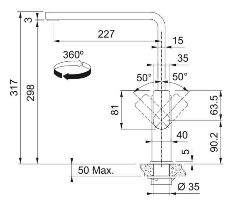 Franke Mythos à bec