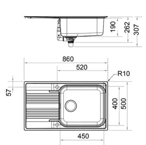 Franke Smart SRL611-86L