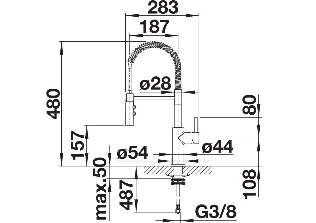 Blanco Catris-S Chrome