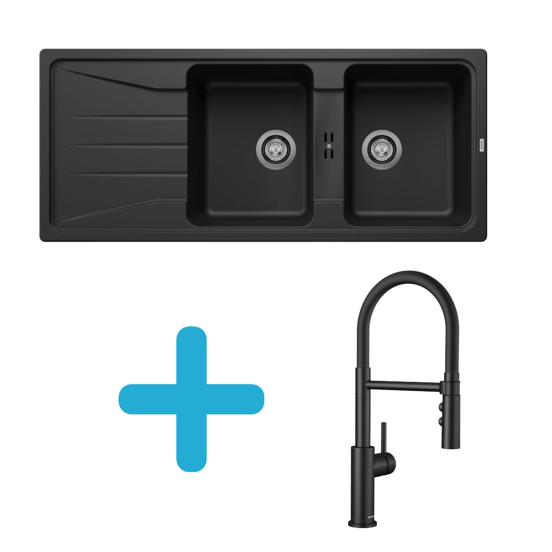 PACK Blanco Sona 8S Silgranit + Mitigeur