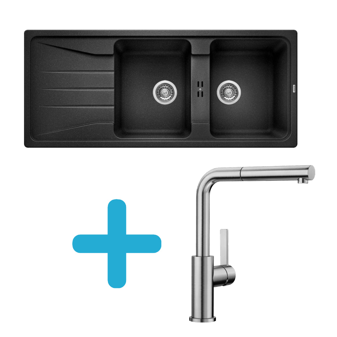 PACK Blanco Sona 8S Silgranit + Mitigeur