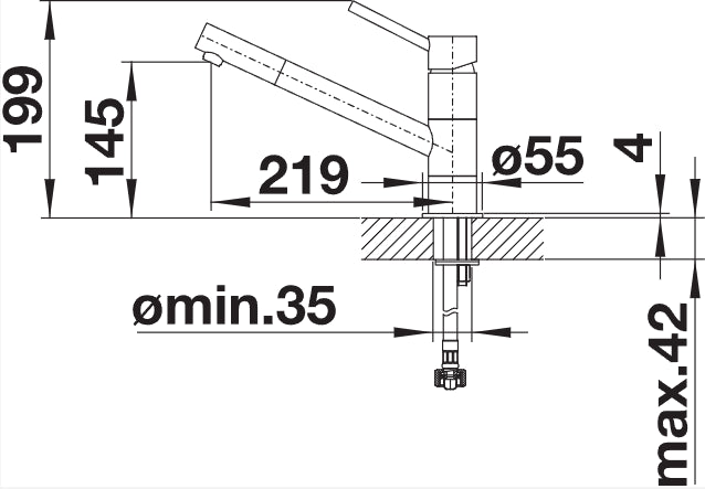 Blanco Kano Silgranit Look Bicolore