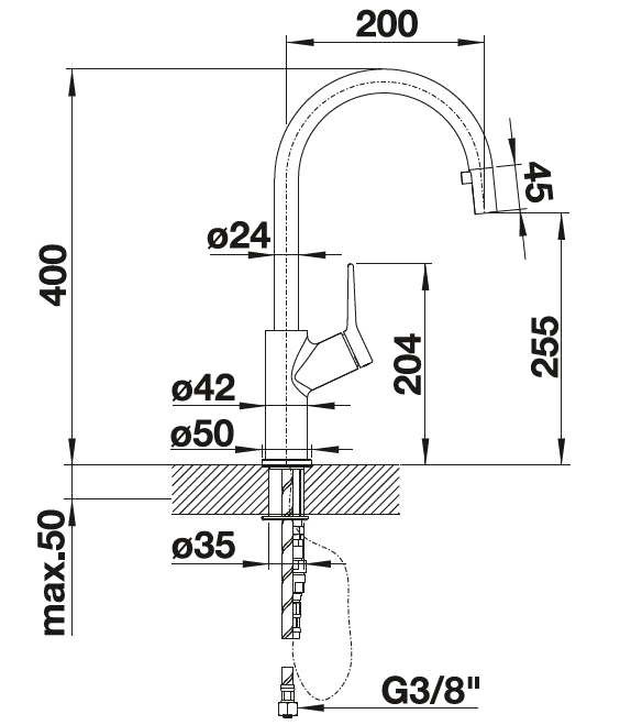 Blanco Carena-S Chrome 520767