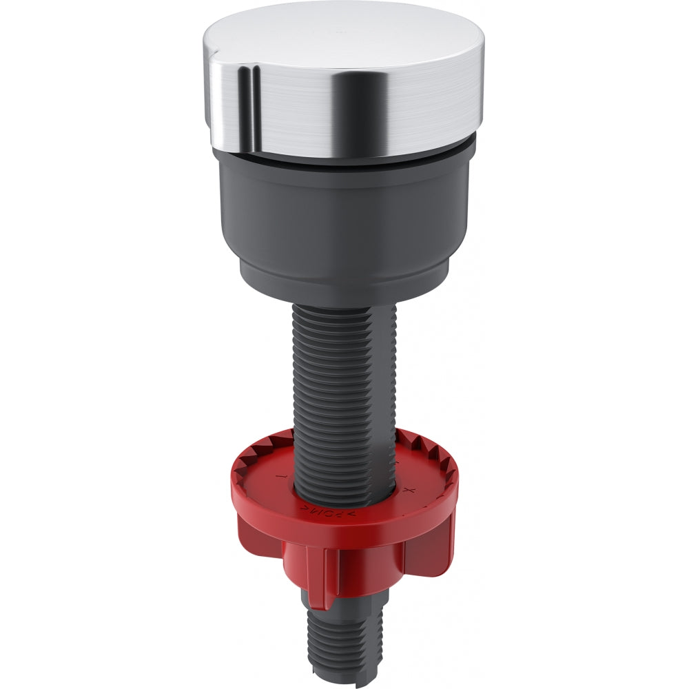 Bouton rotatif rond Franke finition inox satiné 128890