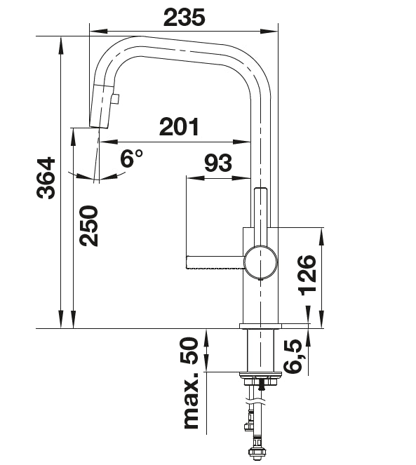 Blanco Lanora-F Inox