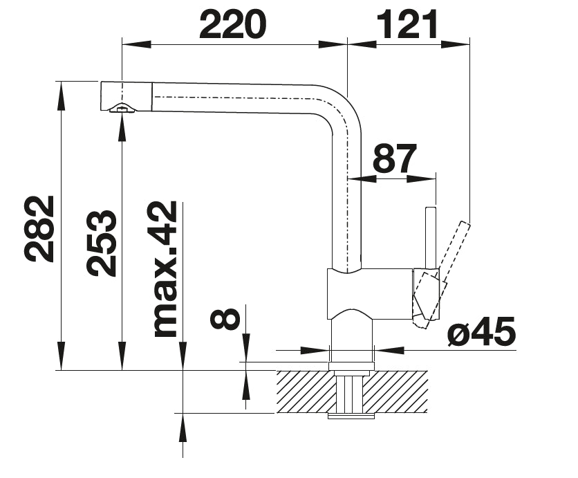 Blanco Linus Silgranit-look Bicolore