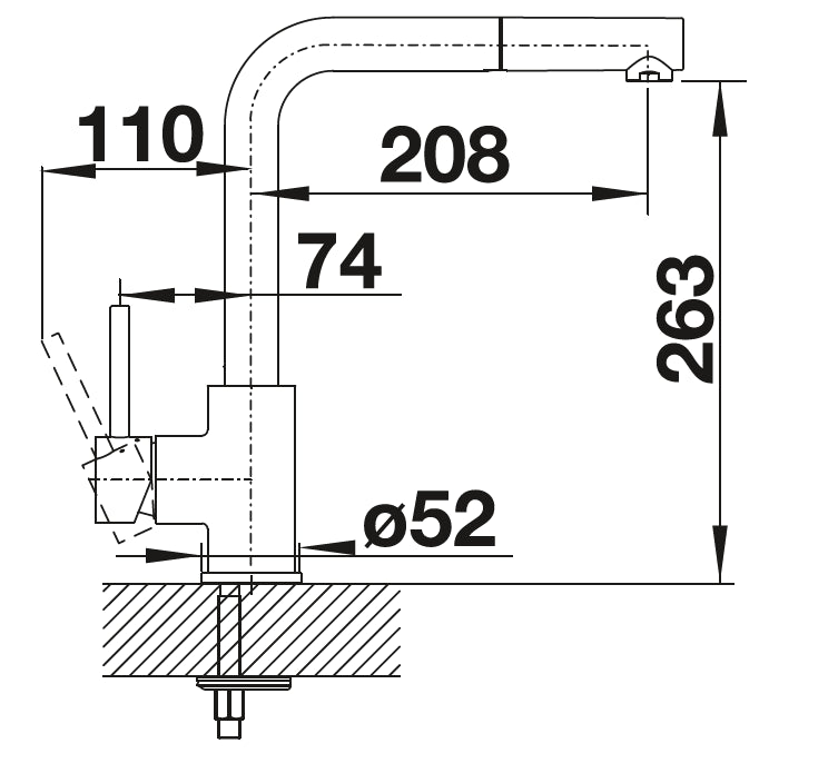 Blanco Mila-S Chrome