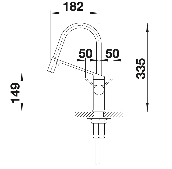 Blanco Viu-S Lava Grey