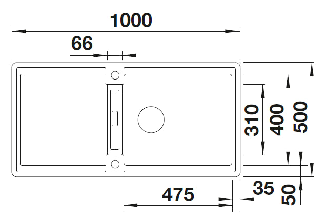Blanco Adira XL 6S Silgranit