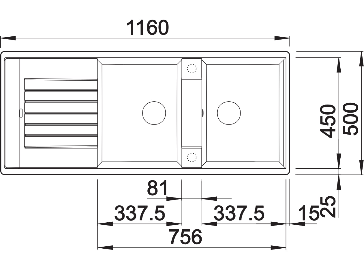 Blanco Zia 8S Silgranit