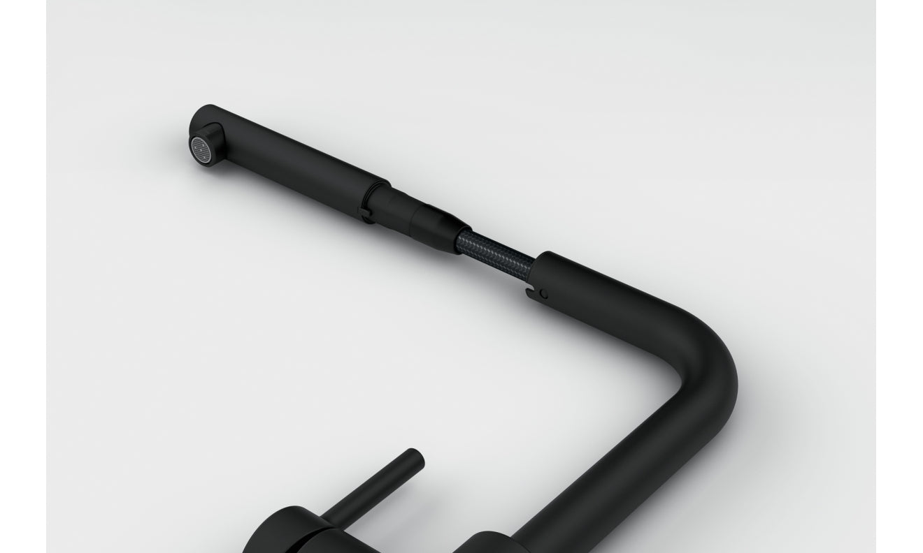 Franke Lina L Noir Mat à douchette