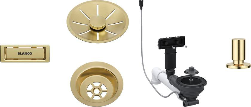 Blanco - Set de bonde InFino satin Gold vidage automatique