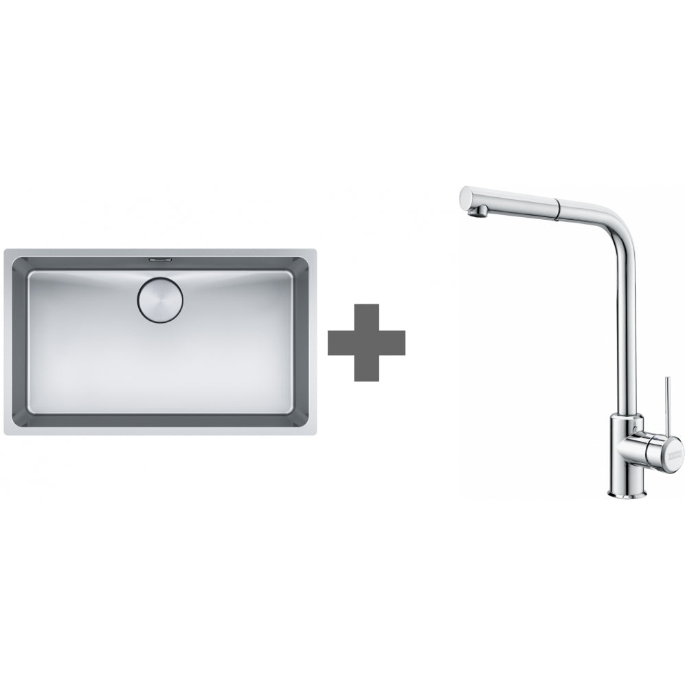 PACK Franke Mythos MYX110-70 + Mitigeur