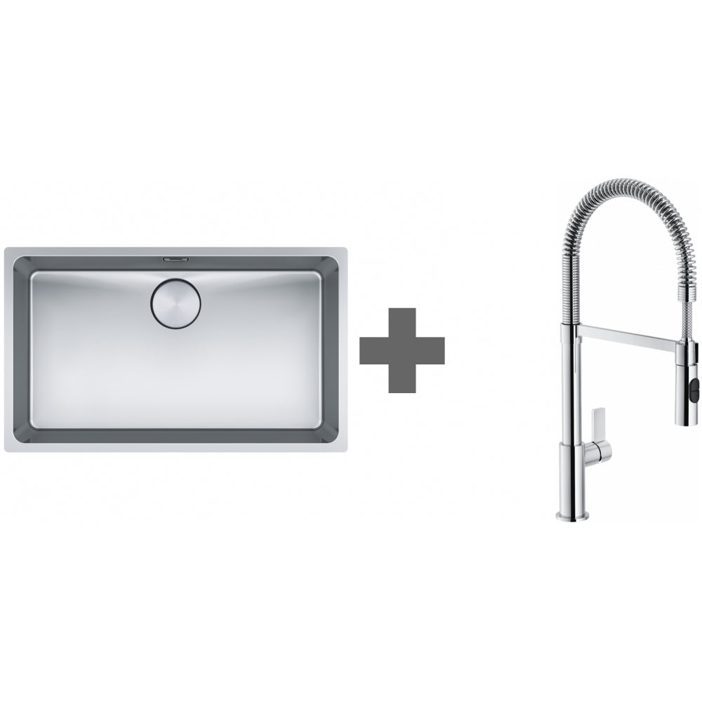 PACK Franke Mythos MYX110-70 + Mitigeur