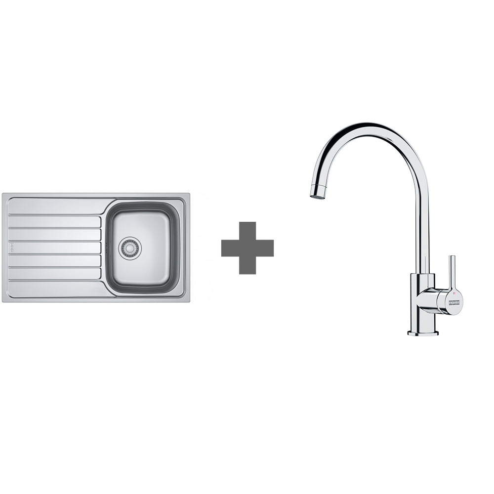 PACK Franke Spark SKX/SKL611-86 + Mitigeur