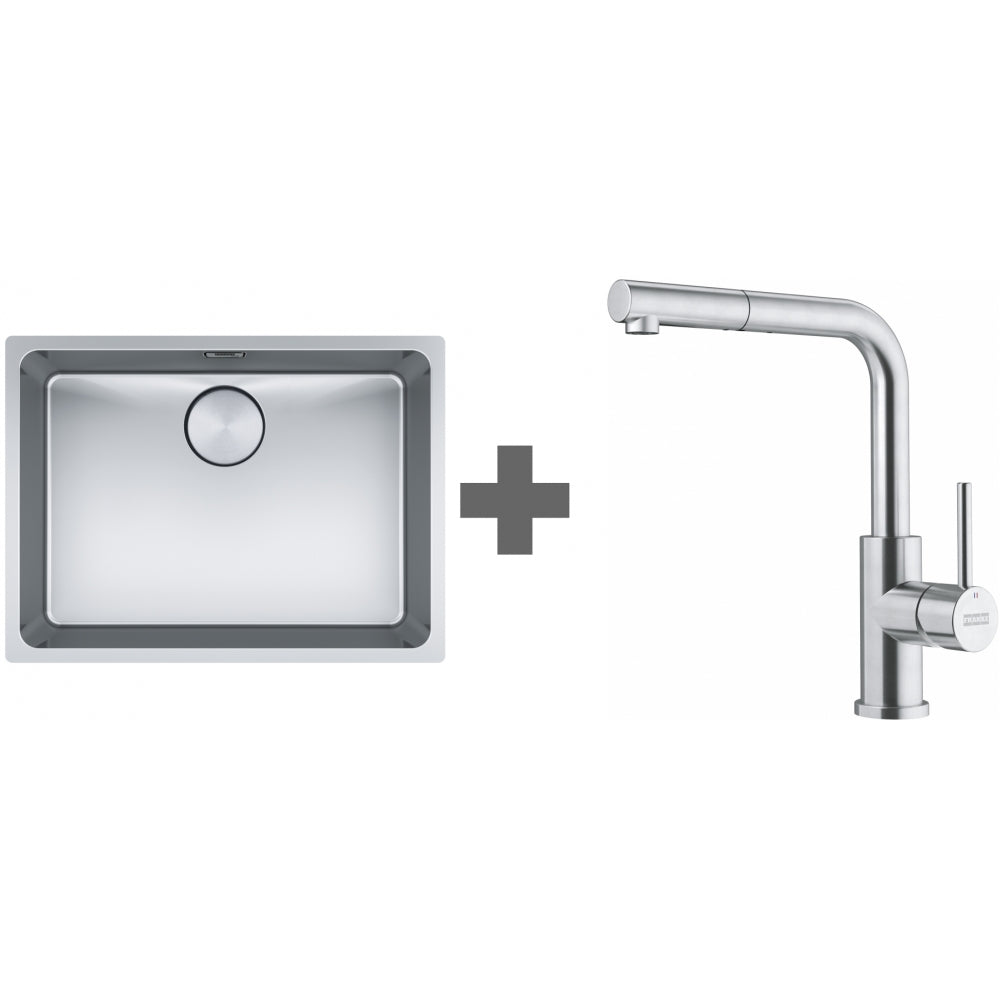 PACK Franke Mythos MYX110-55 + Mitigeur