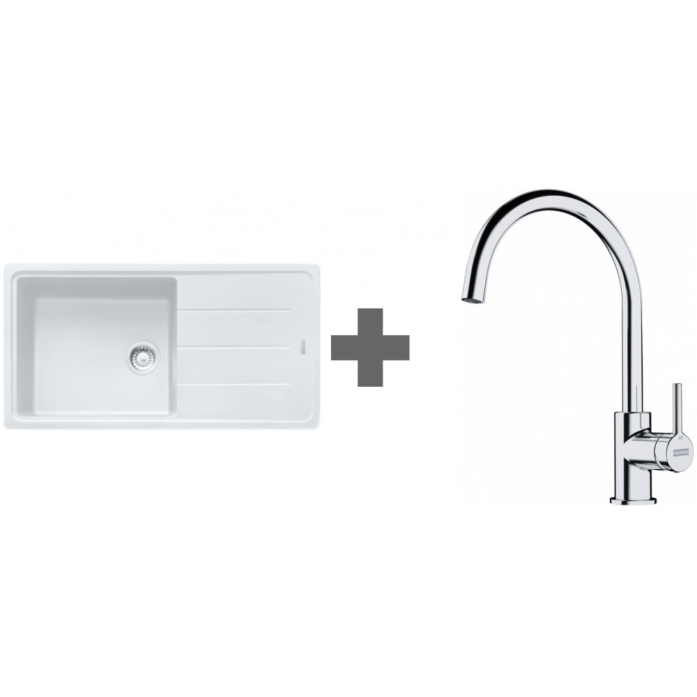 PACK Franke Basis Fragranit BFG611-XL + Mitigeur