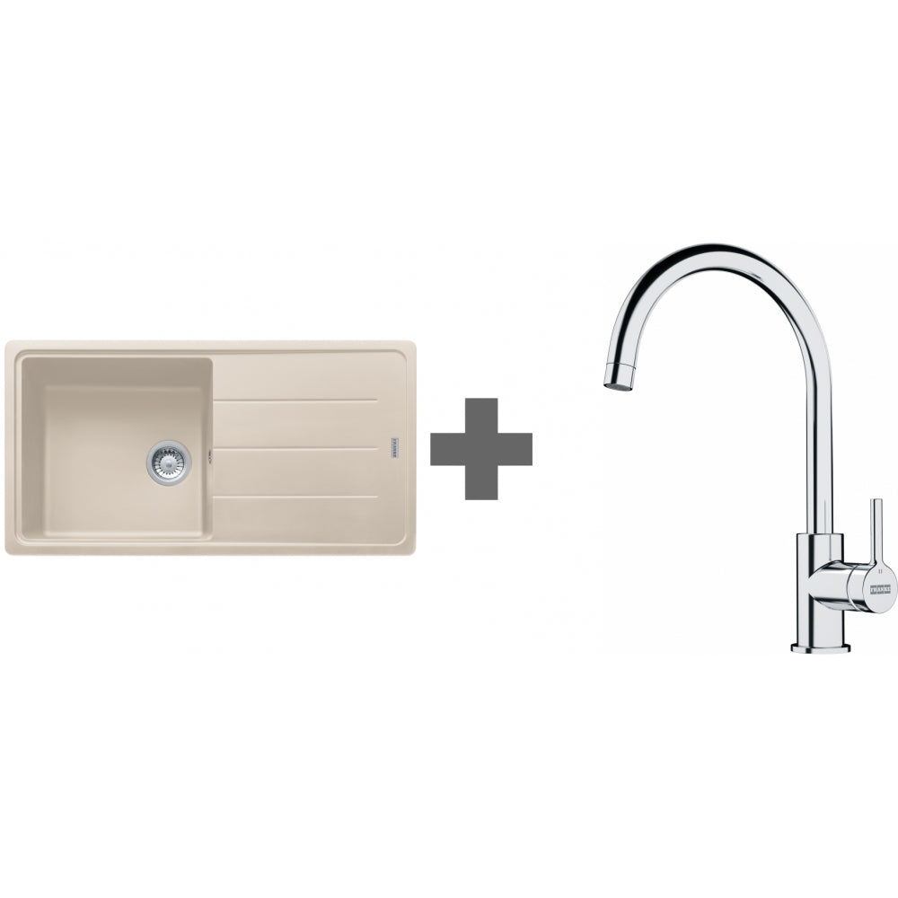 PACK Franke Basis Fragranit BFG611-XL + Mitigeur