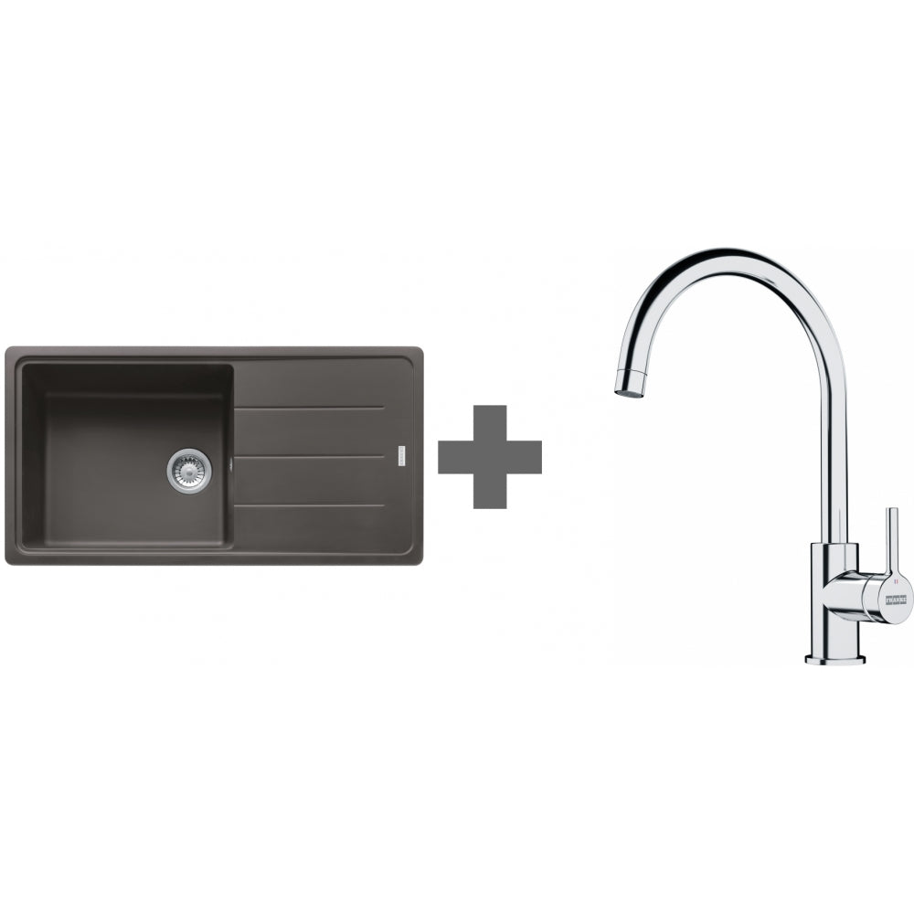 PACK Franke Basis Fragranit BFG611-XL + Mitigeur