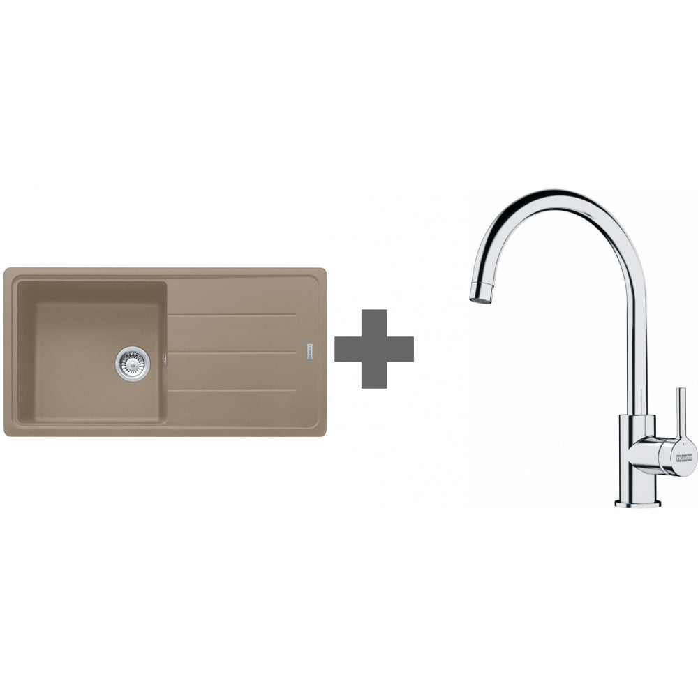 PACK Franke Basis Fragranit BFG611-XL + Mitigeur