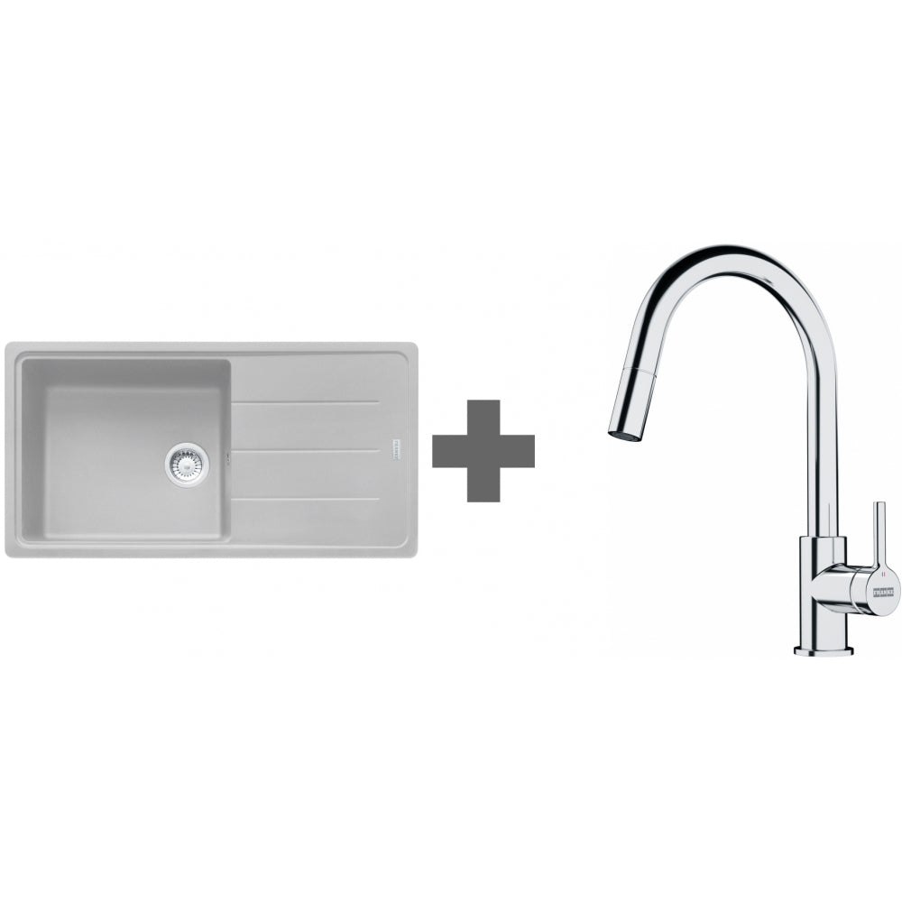 PACK Franke Basis Fragranit BFG611-XL + Mitigeur