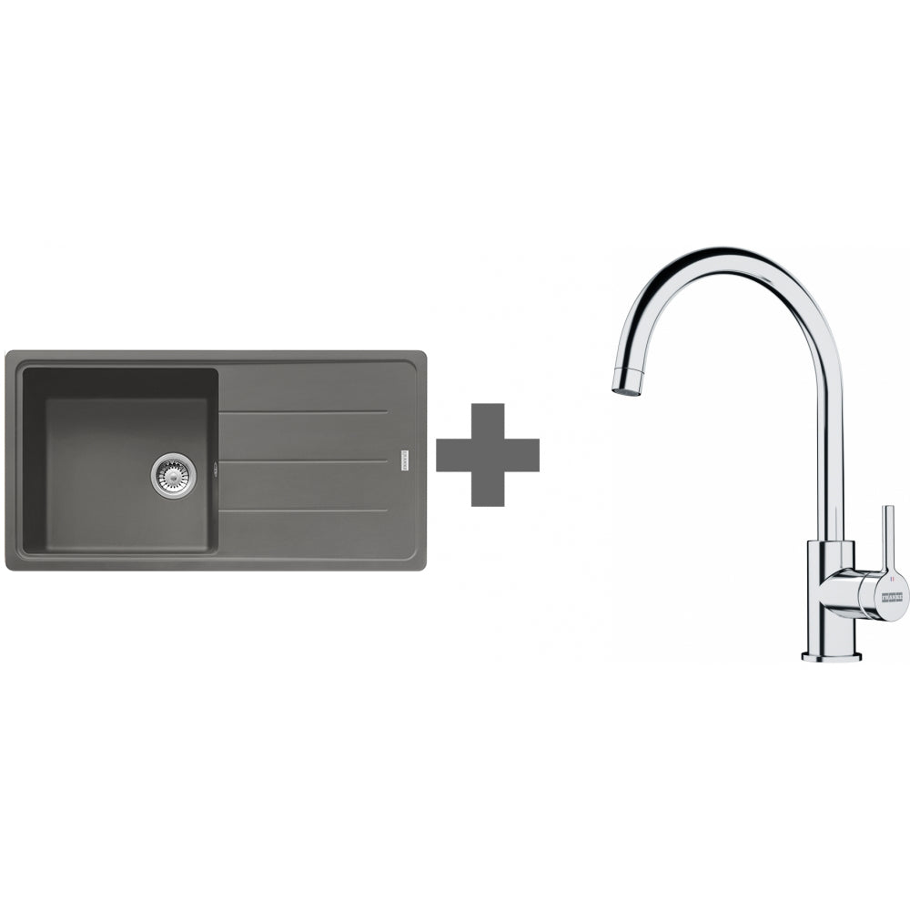 PACK Franke Basis Fragranit BFG611-XL + Mitigeur