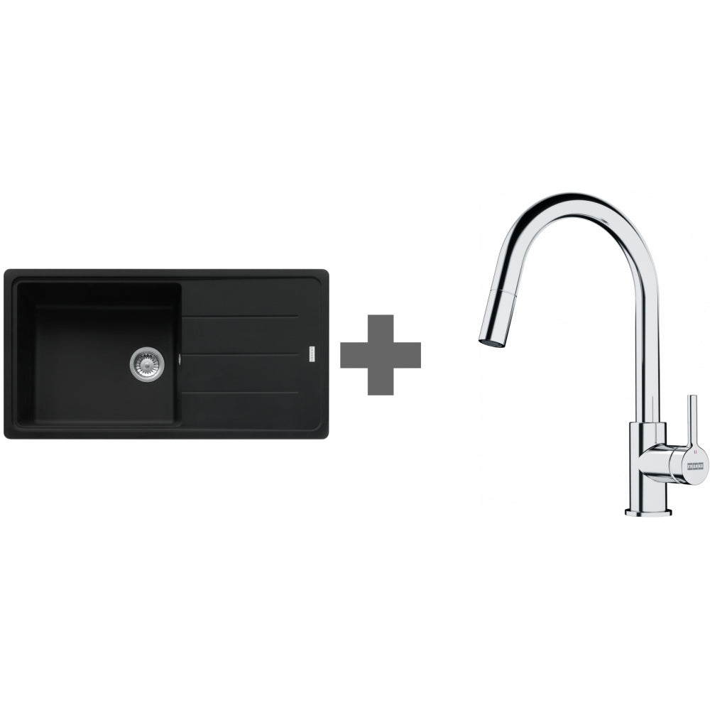 PACK Franke Basis Fragranit BFG611-XL + Mitigeur