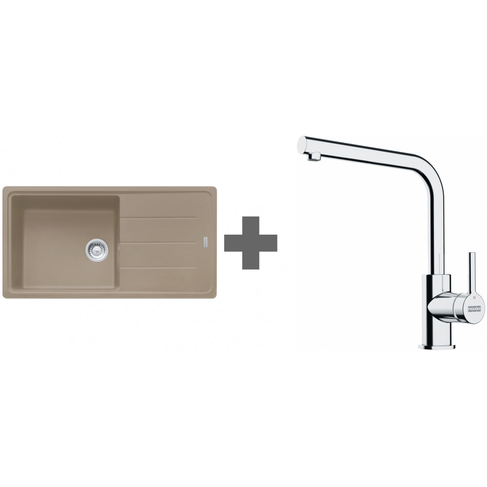 PACK Franke Basis Fragranit BFG611-XL + Mitigeur