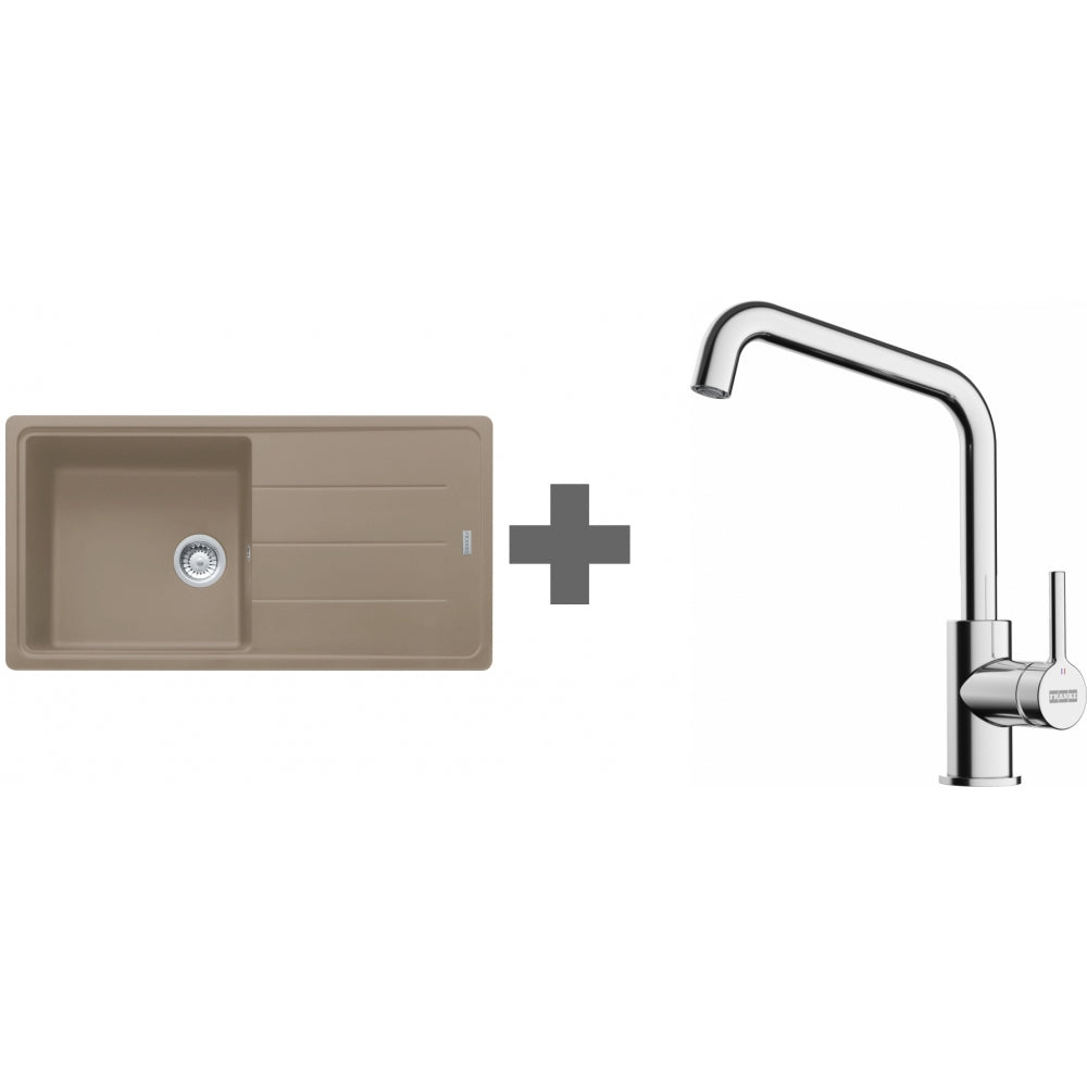 PACK Franke Basis Fragranit BFG611-XL + Mitigeur