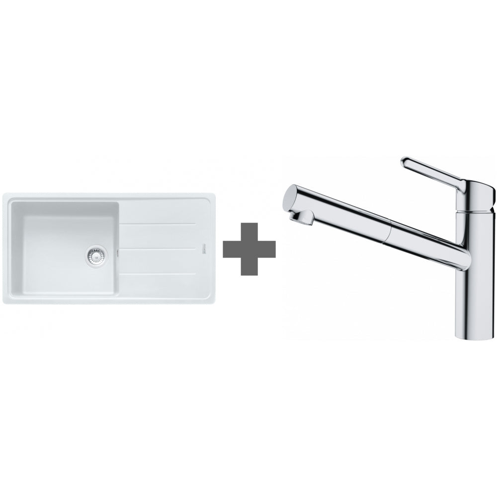 PACK Franke Basis Fragranit BFG611-XL + Mitigeur